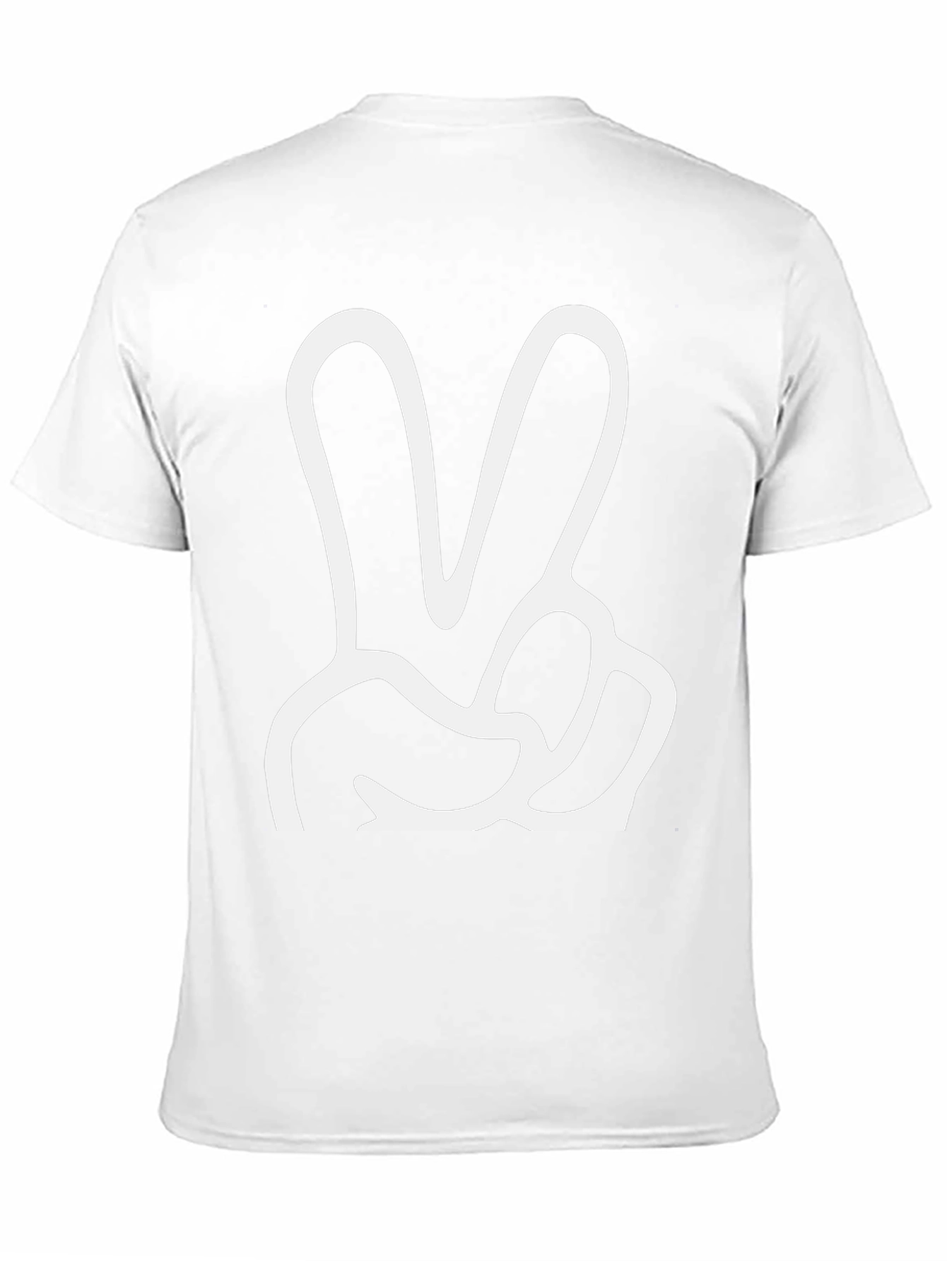 Peace Sign Graphic Tee - Classic Comfort