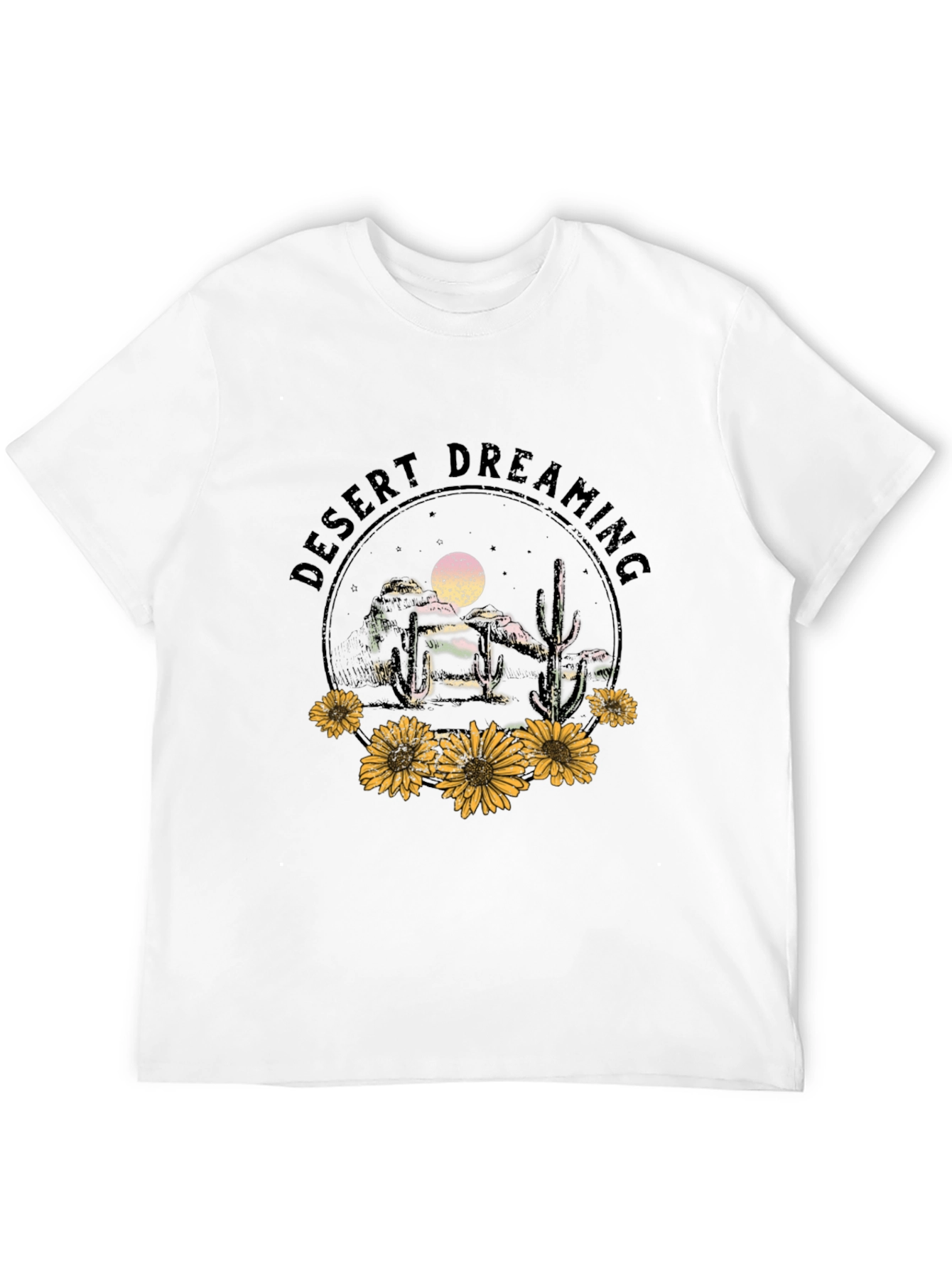 Desert Dreaming Graphic Tee - Black