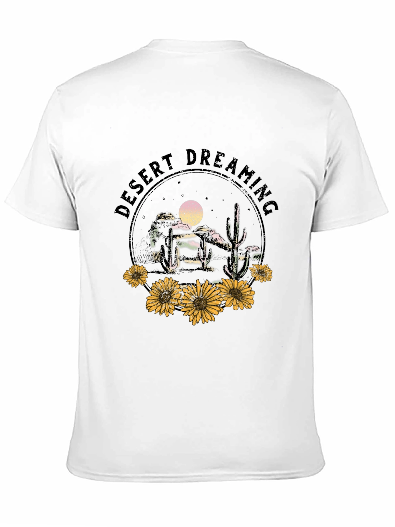 Desert Dreaming Graphic Tee - Black