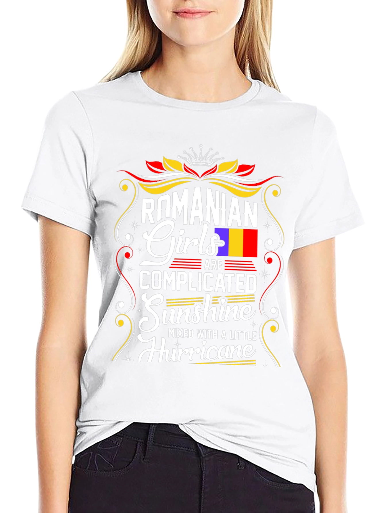 Romanian Girls Complicated Sunshine Hurricane T-Shirt