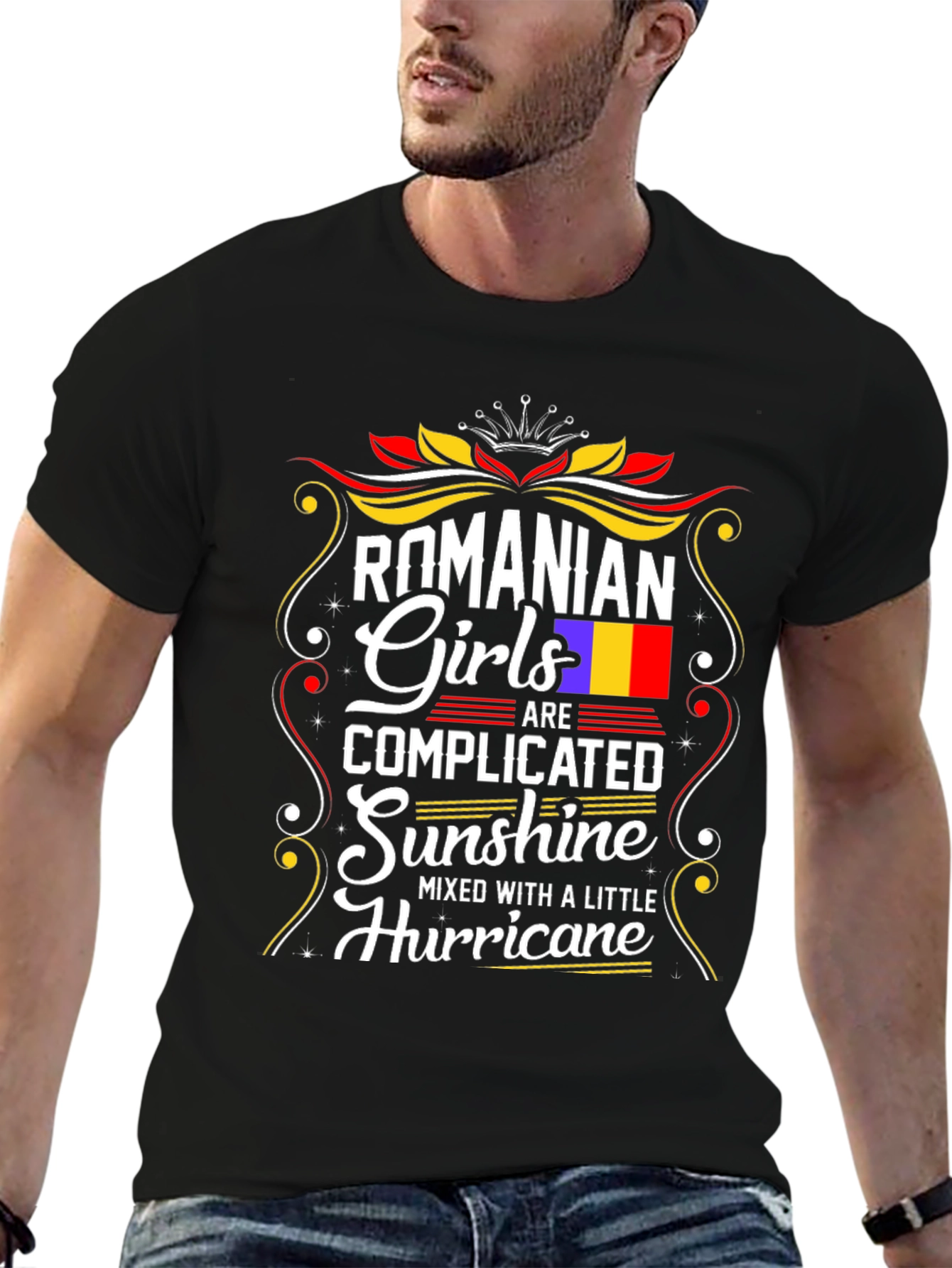 Romanian Girls Complicated Sunshine Hurricane T-Shirt