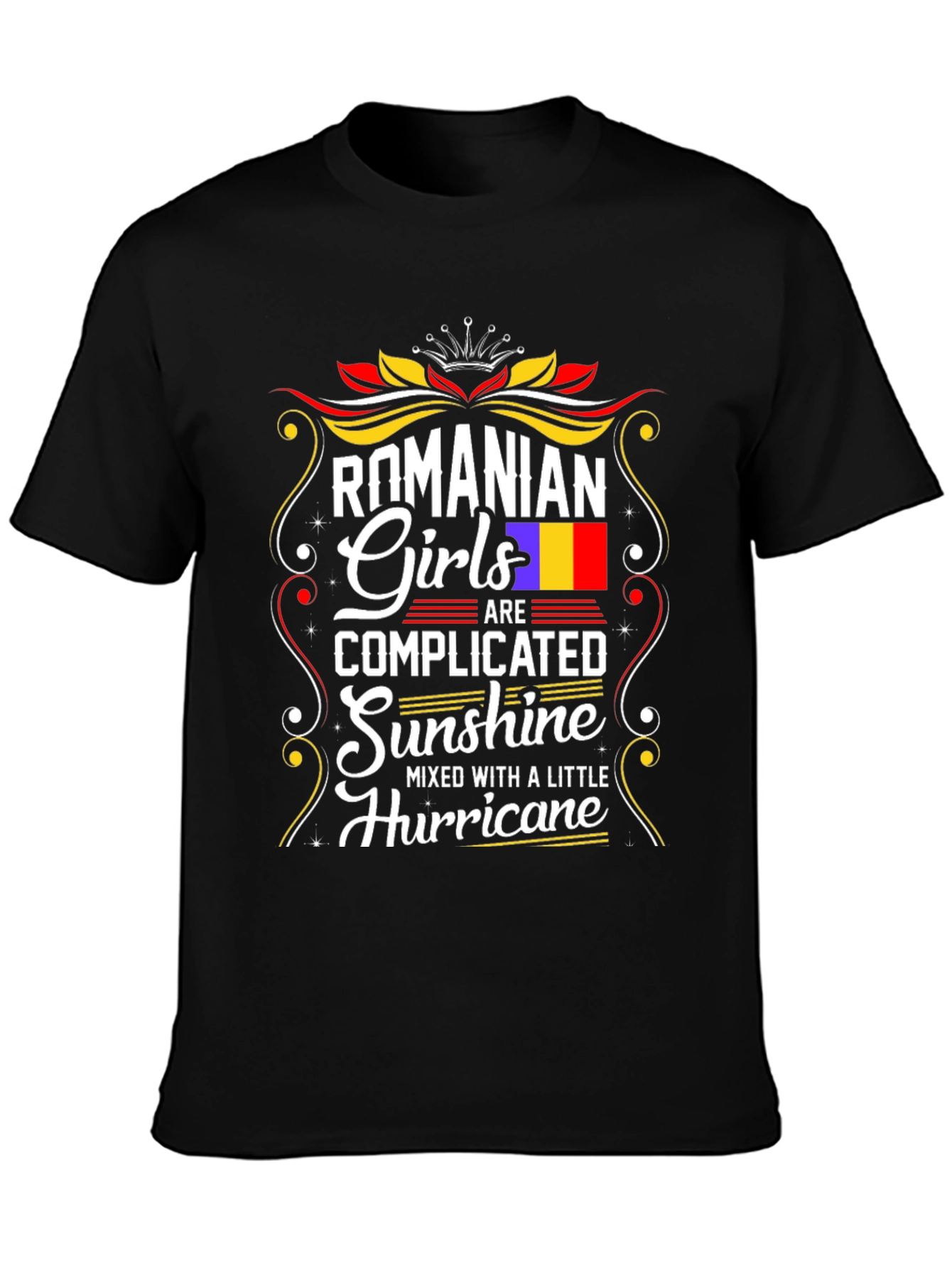 Romanian Girls Complicated Sunshine Hurricane T-Shirt