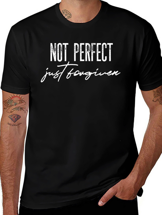 Not Perfect Just Forgiven Graphic Tee