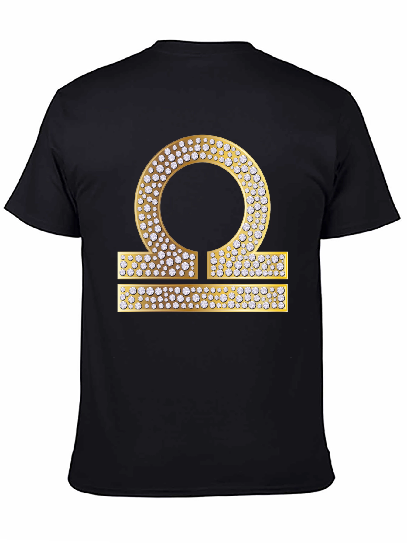 Libra Zodiac Diamond Graphic Tee