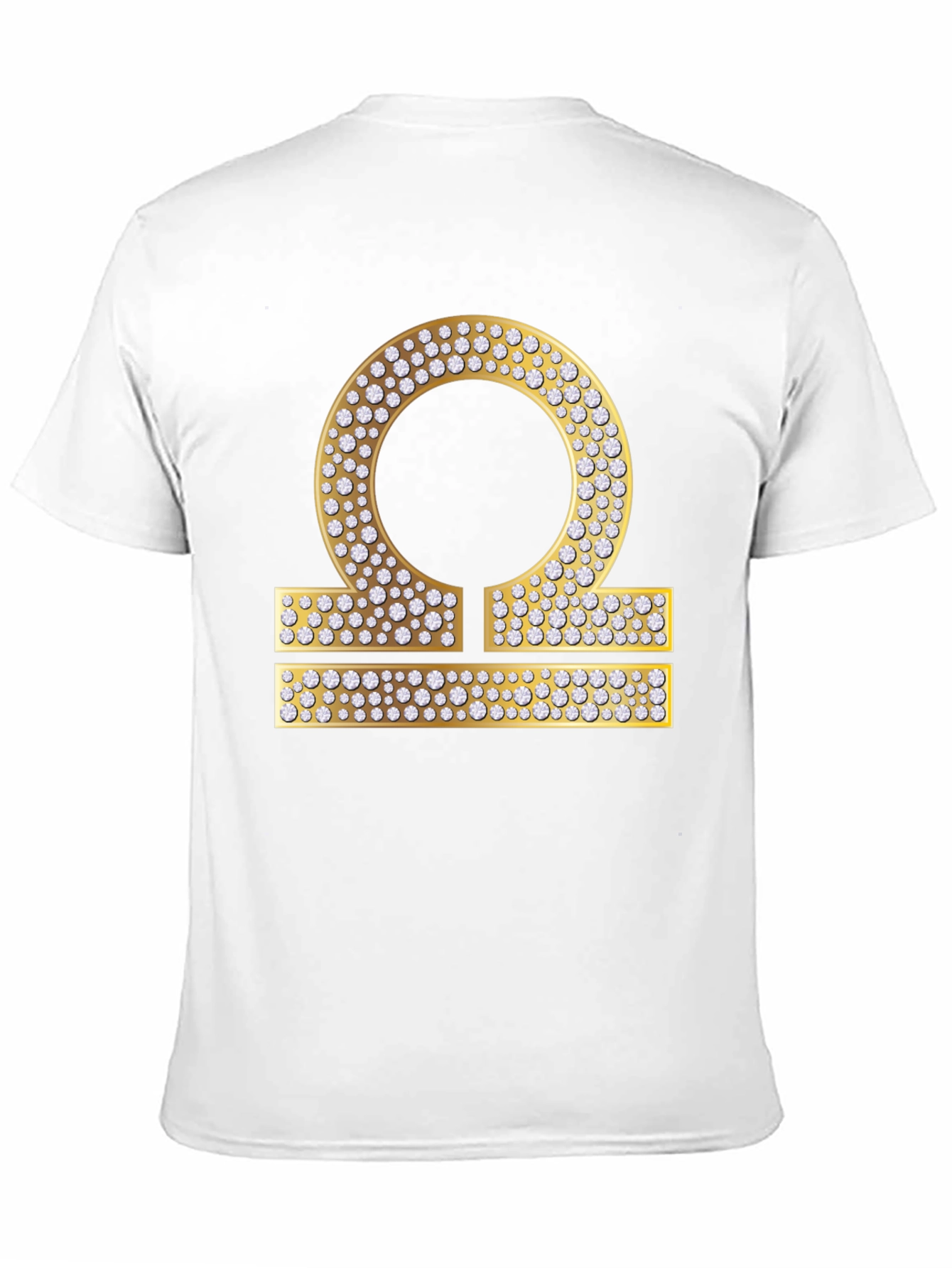 Libra Zodiac Diamond Graphic Tee