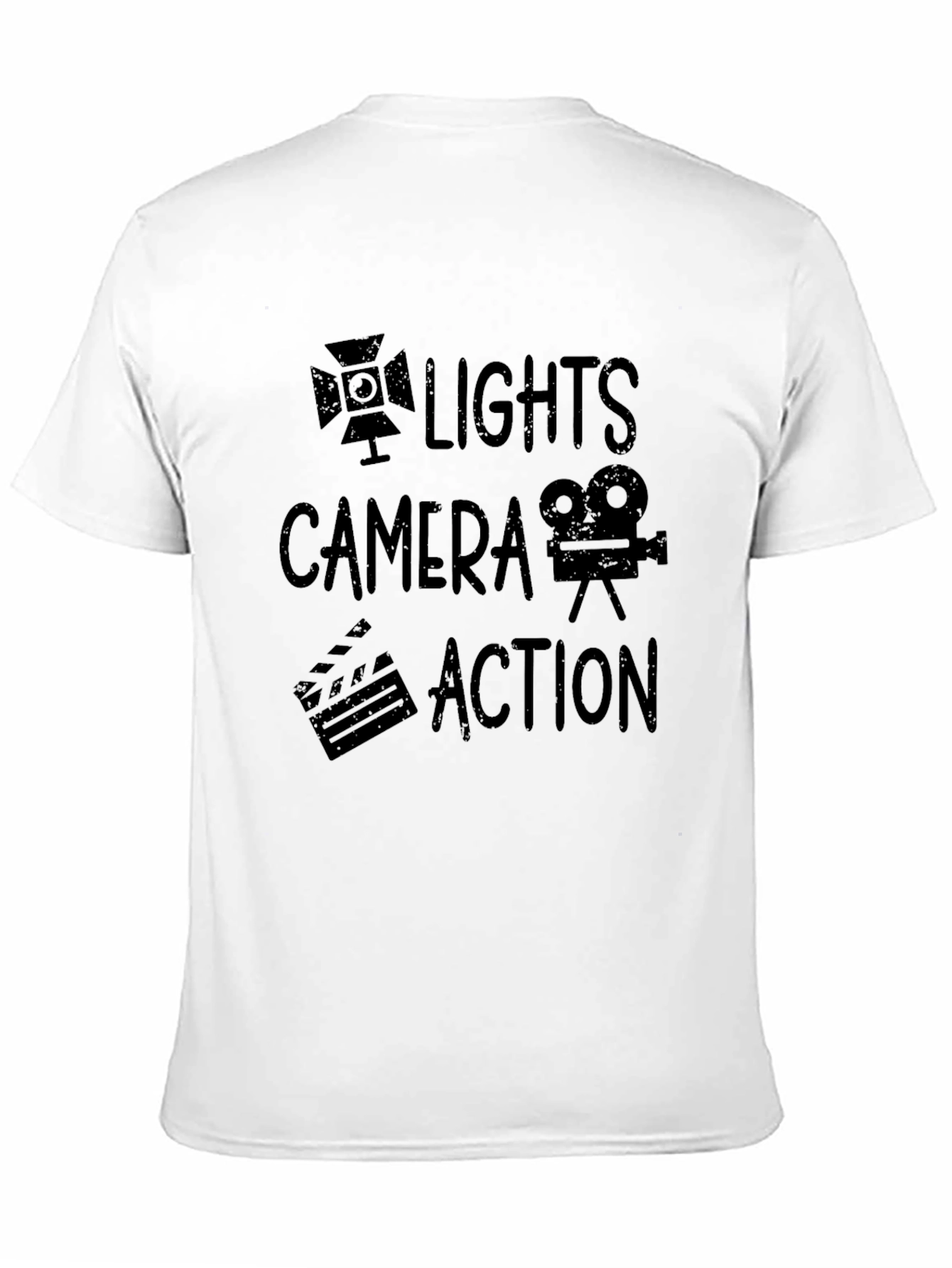Lights Camera Action Graphic Tee
