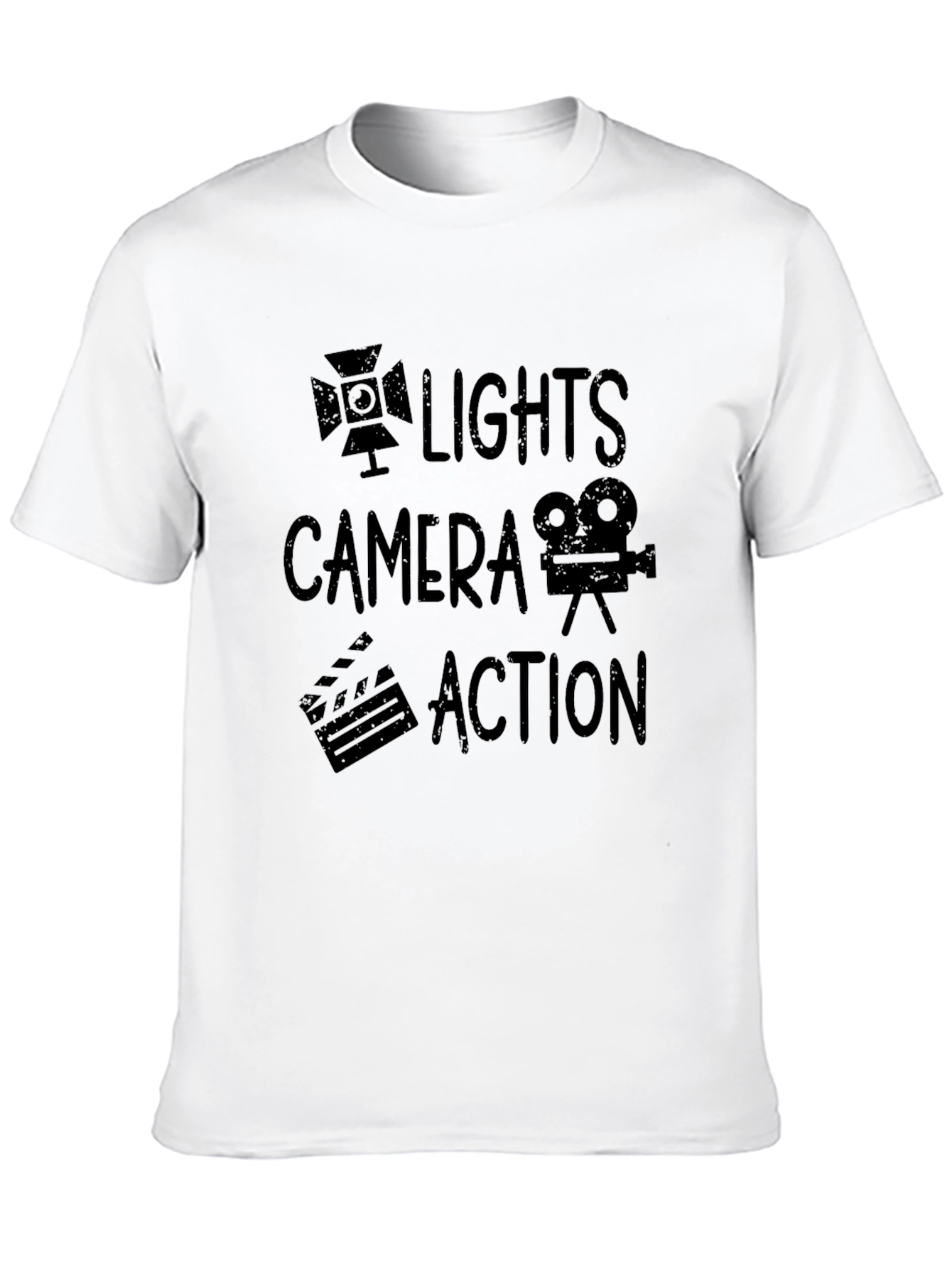 Lights Camera Action Graphic Tee