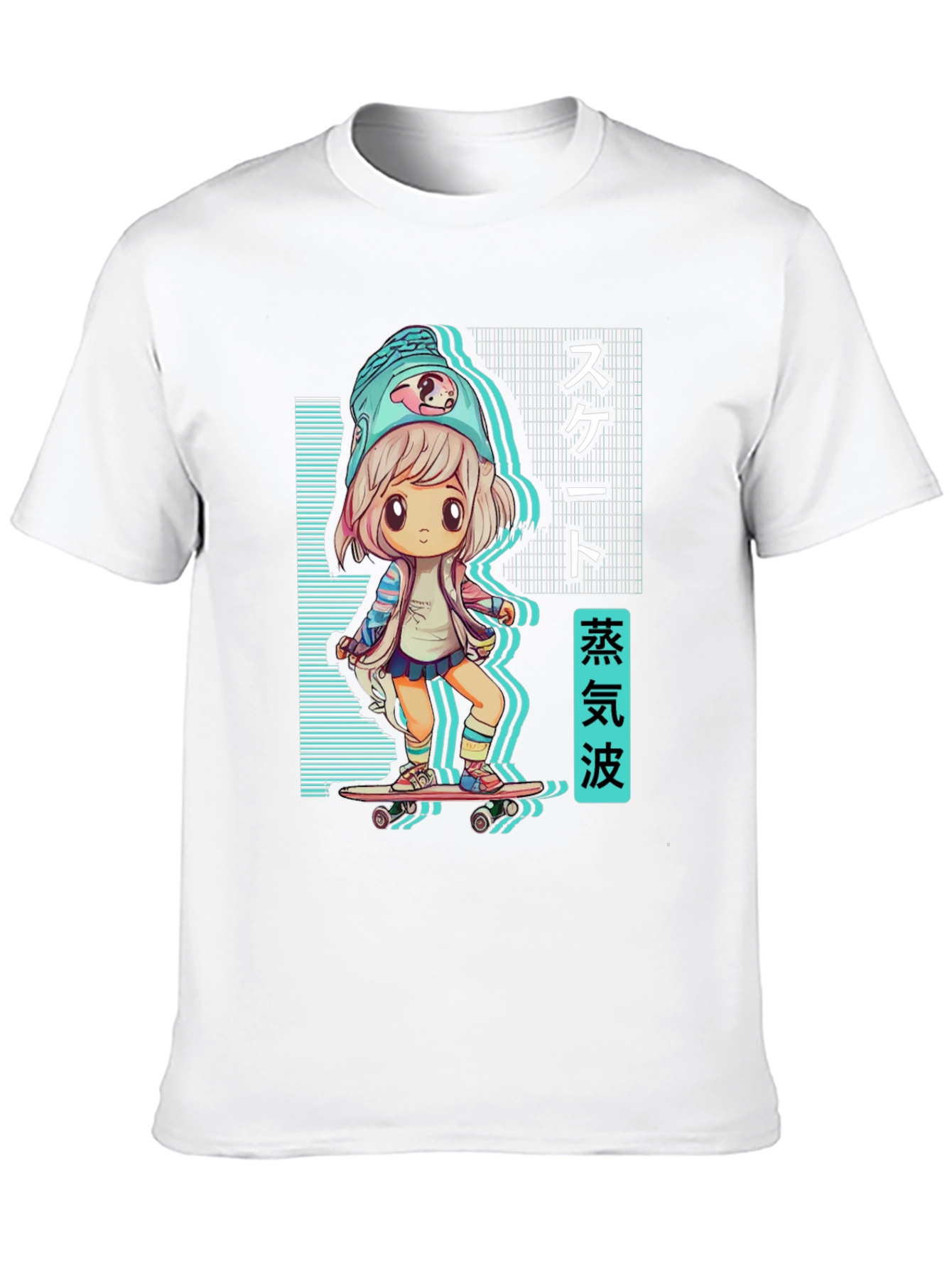 Anime Skater Girl T-Shirt