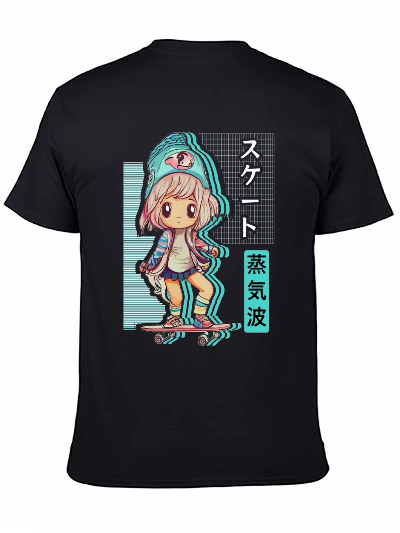 Anime Skater Girl T-Shirt