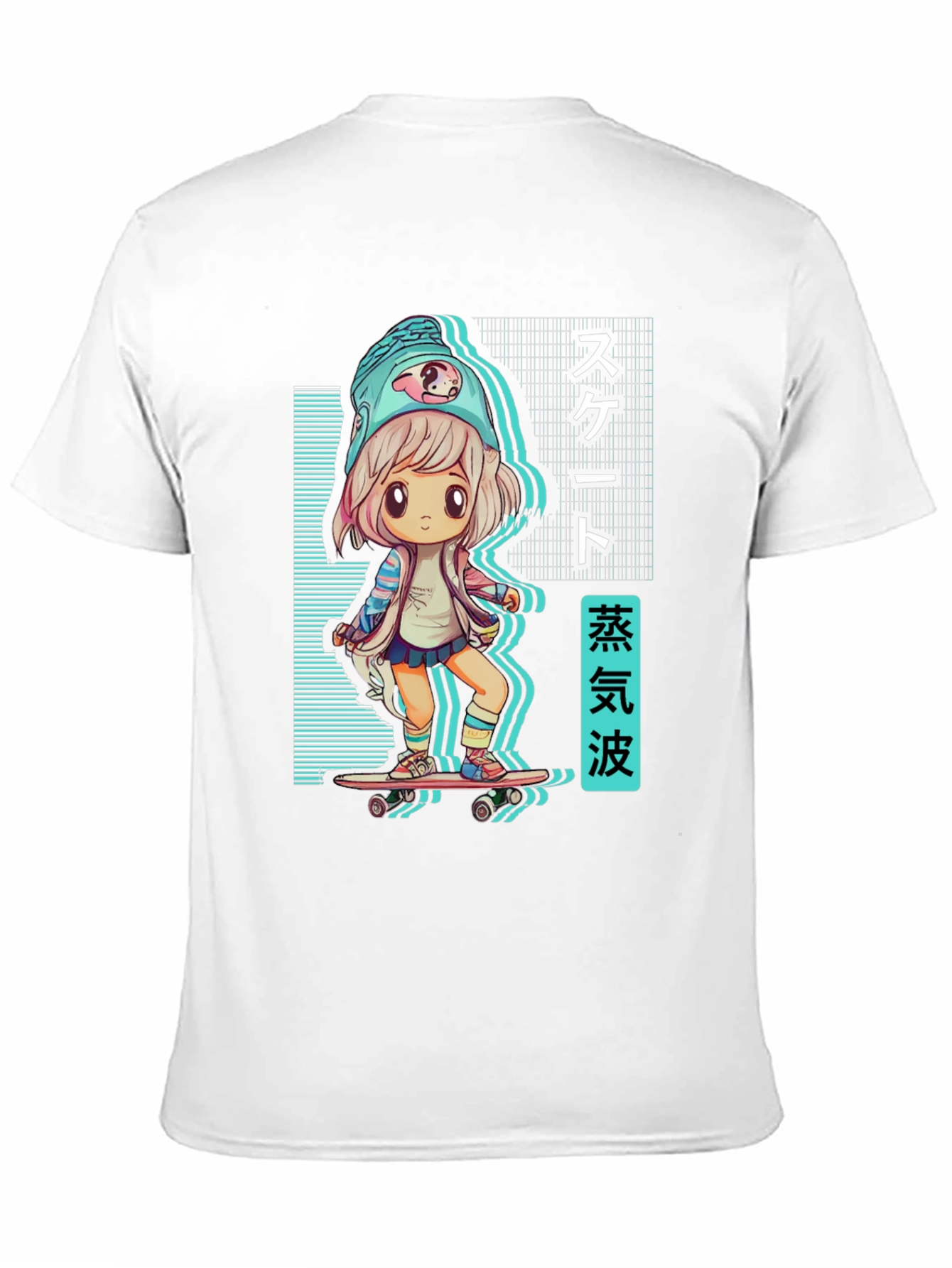 Anime Skater Girl T-Shirt