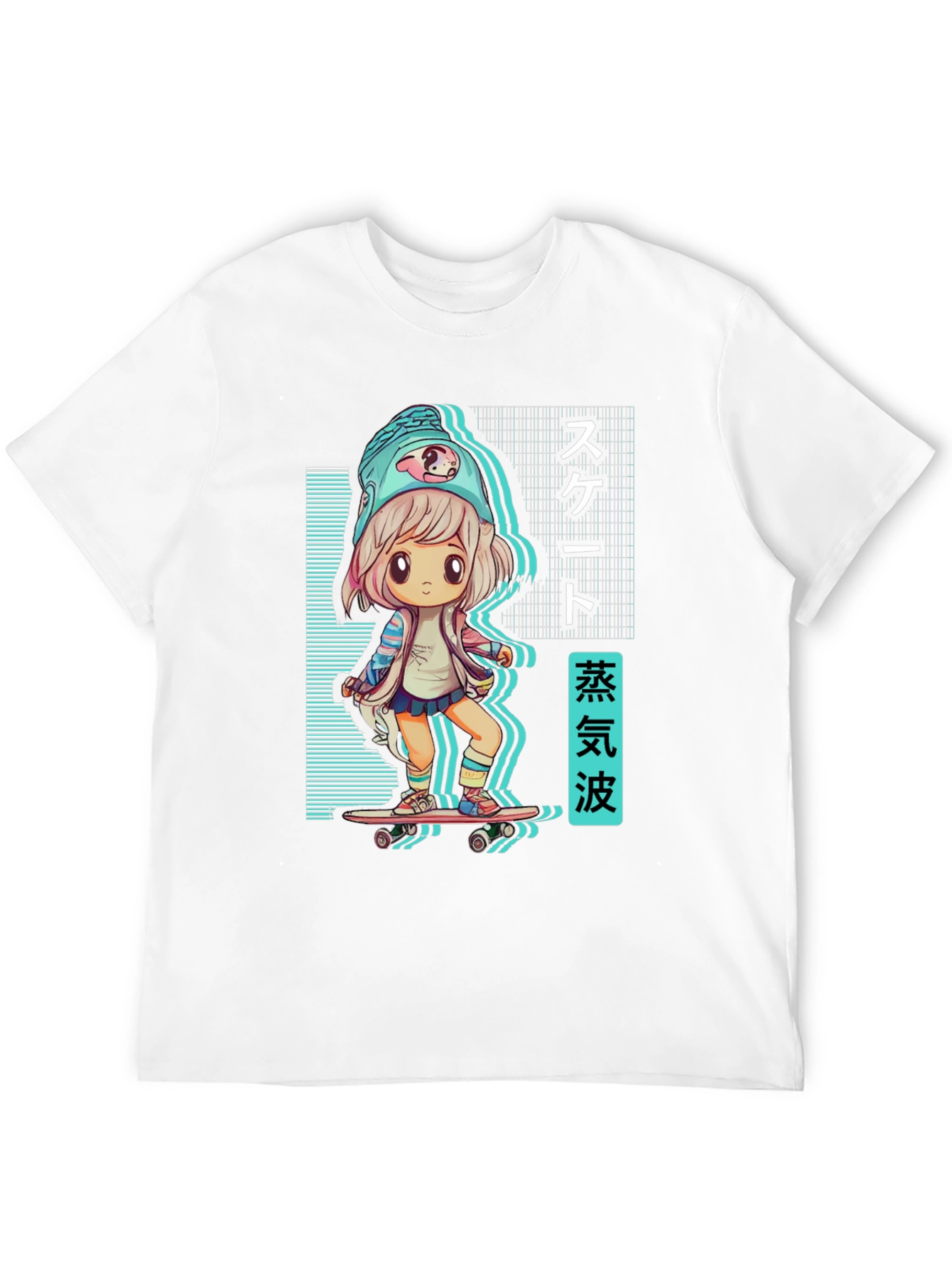 Anime Skater Girl T-Shirt