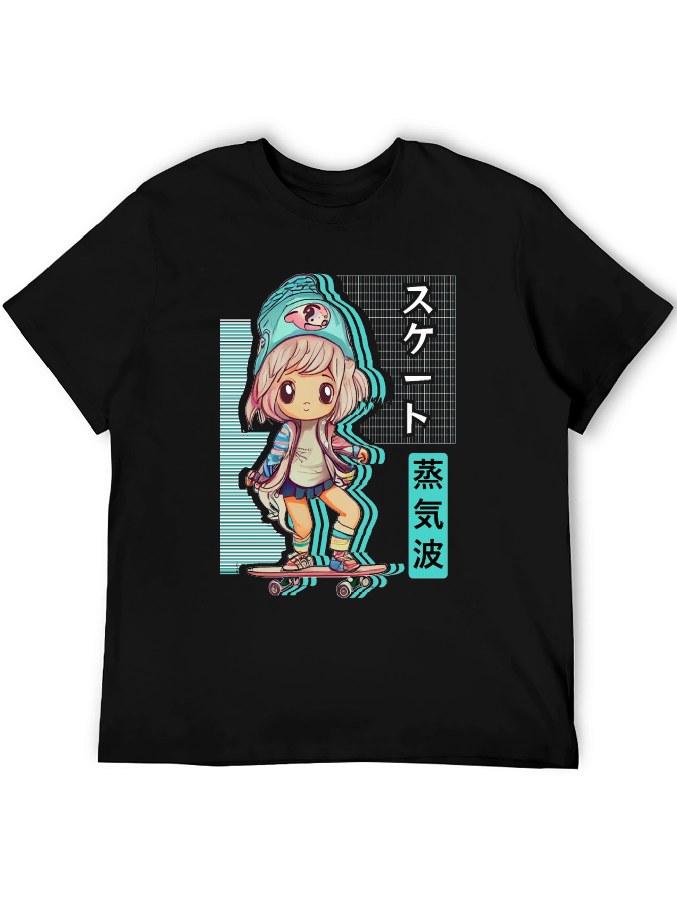 Anime Skater Girl T-Shirt