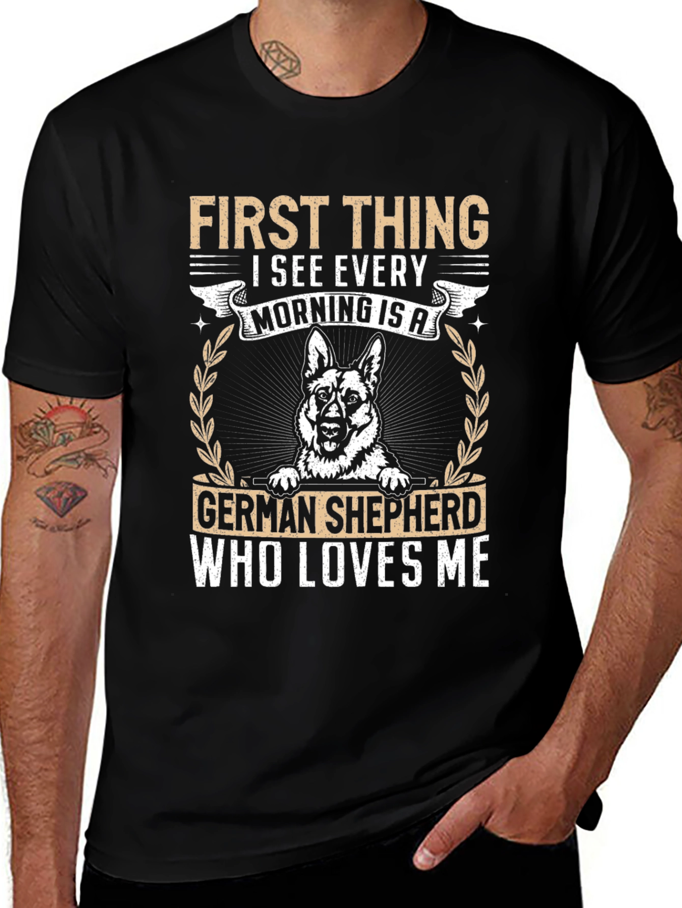 German Shepherd Lover T-Shirt Dog Mom/Dad Gift