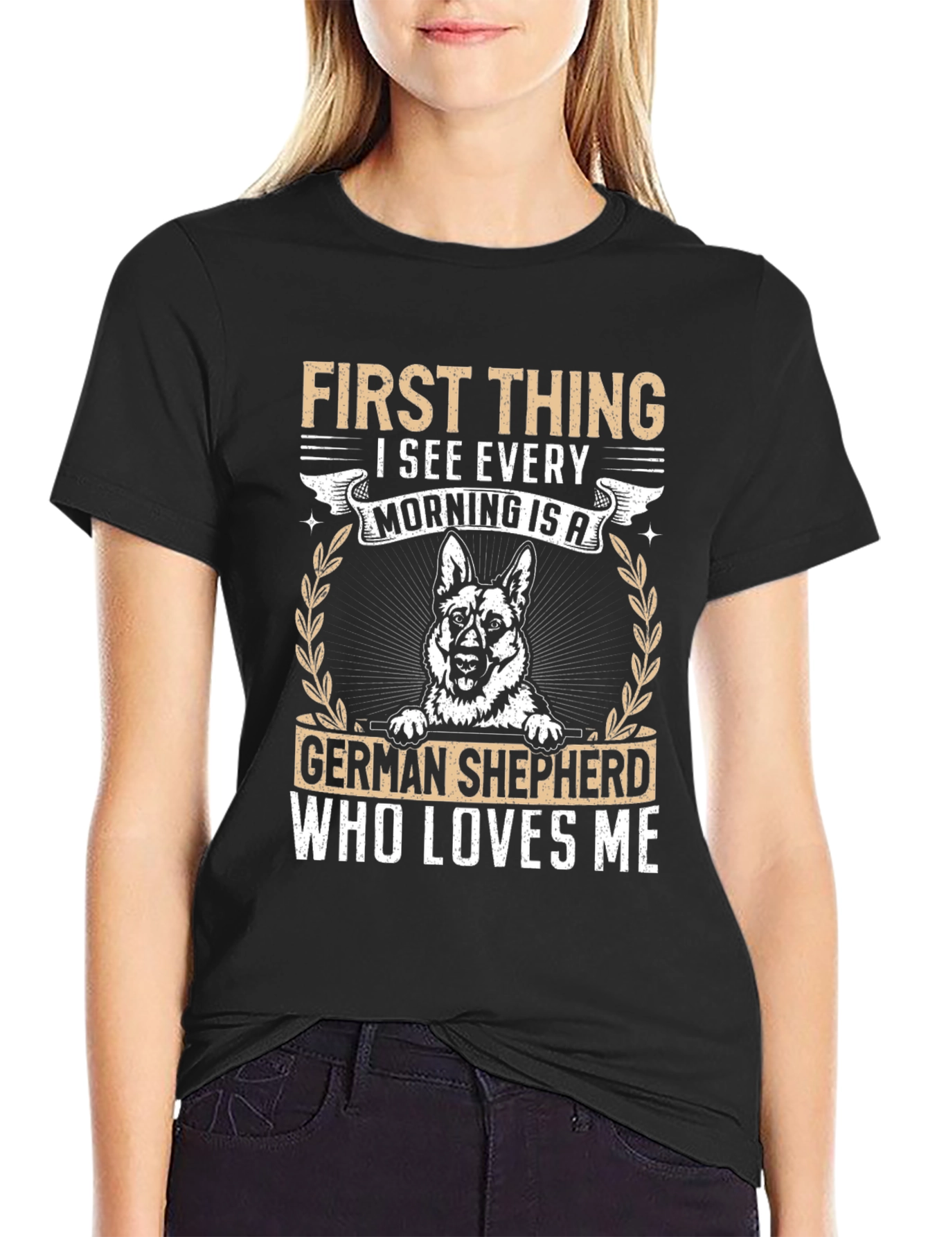 German Shepherd Lover T-Shirt Dog Mom/Dad Gift