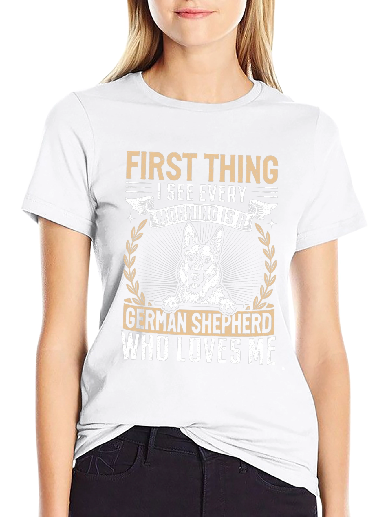 German Shepherd Lover T-Shirt Dog Mom/Dad Gift