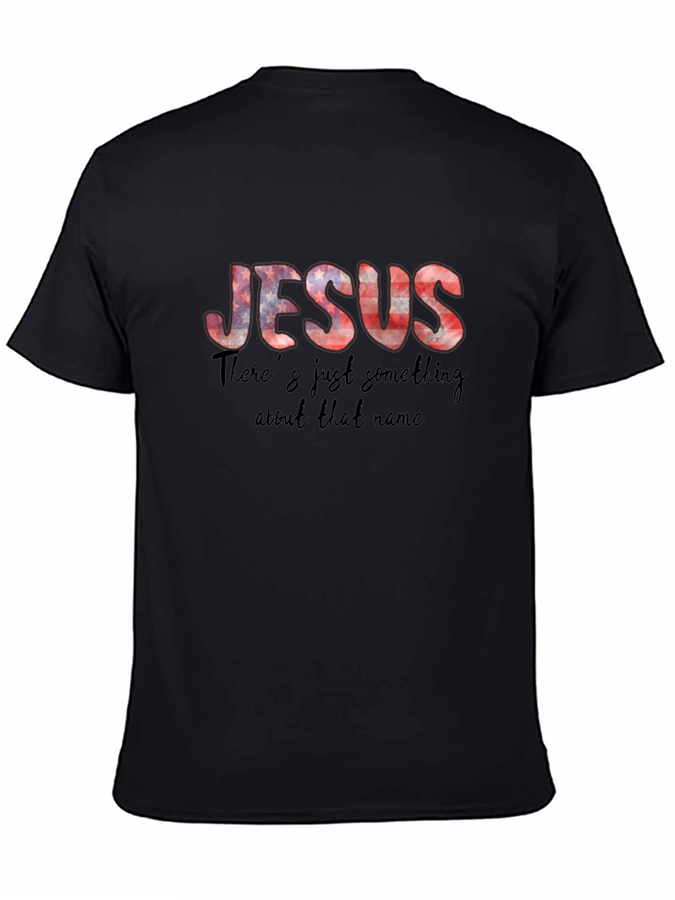 Jesus Graphic Black T-Shirt for Men
