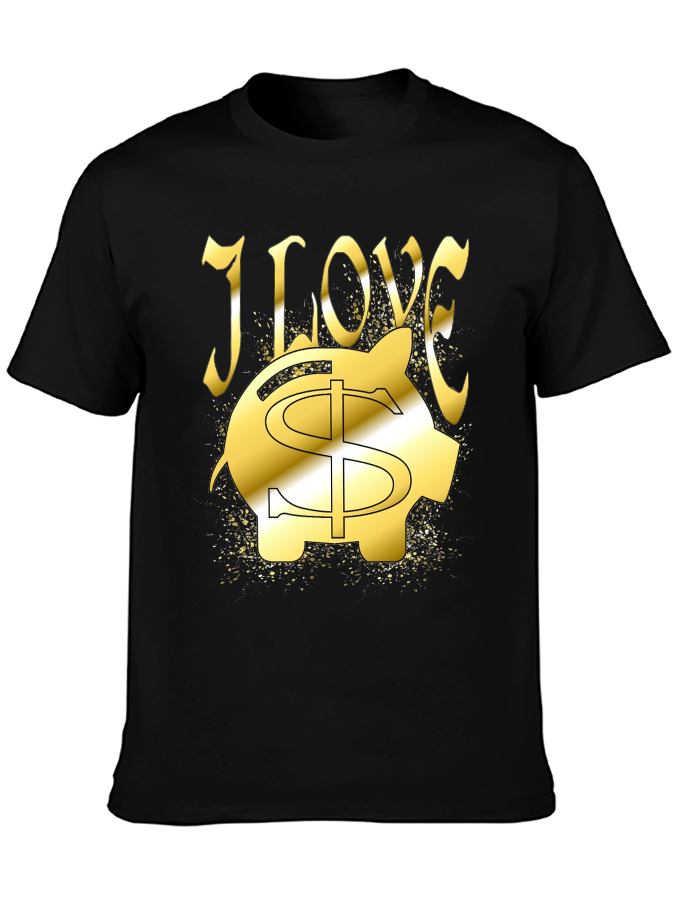 I Love Money Piggy Bank T-Shirt