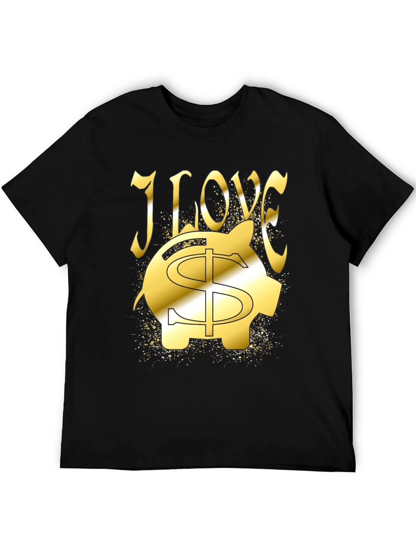 I Love Money Piggy Bank T-Shirt