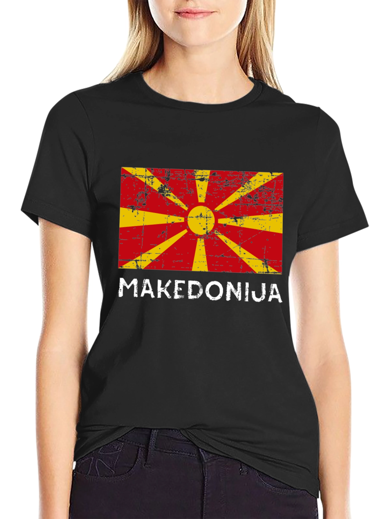 North Macedonia Flag T-Shirt