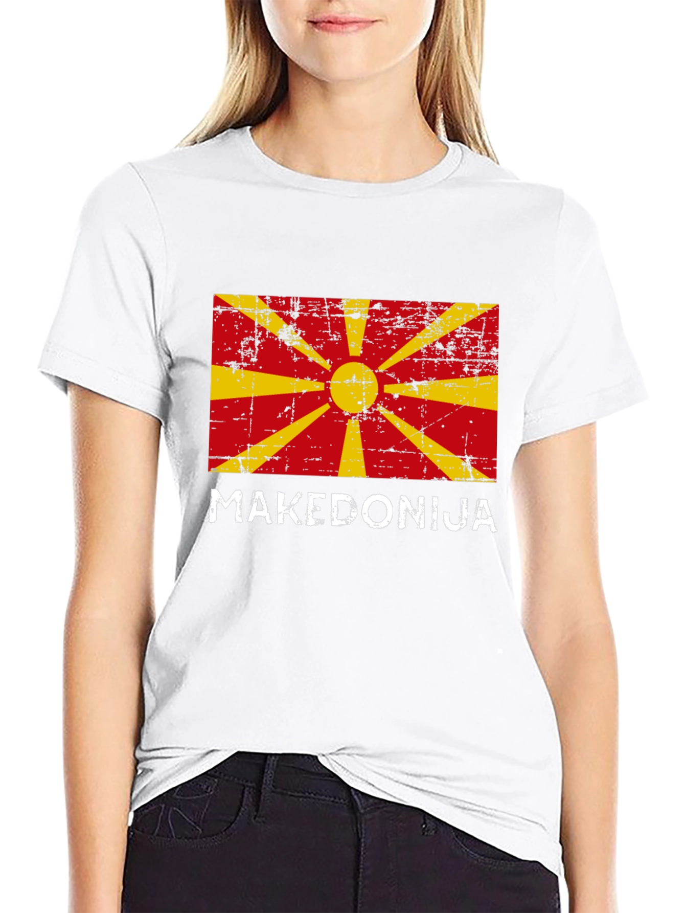 North Macedonia Flag T-Shirt