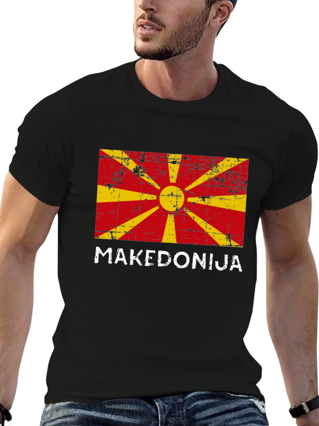 North Macedonia Flag T-Shirt