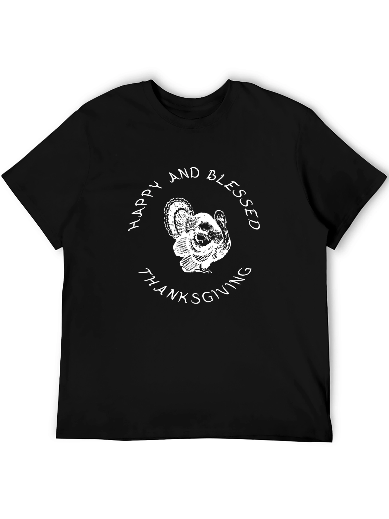 Happy and Blessed Thanksgiving Turkey T-Shirt