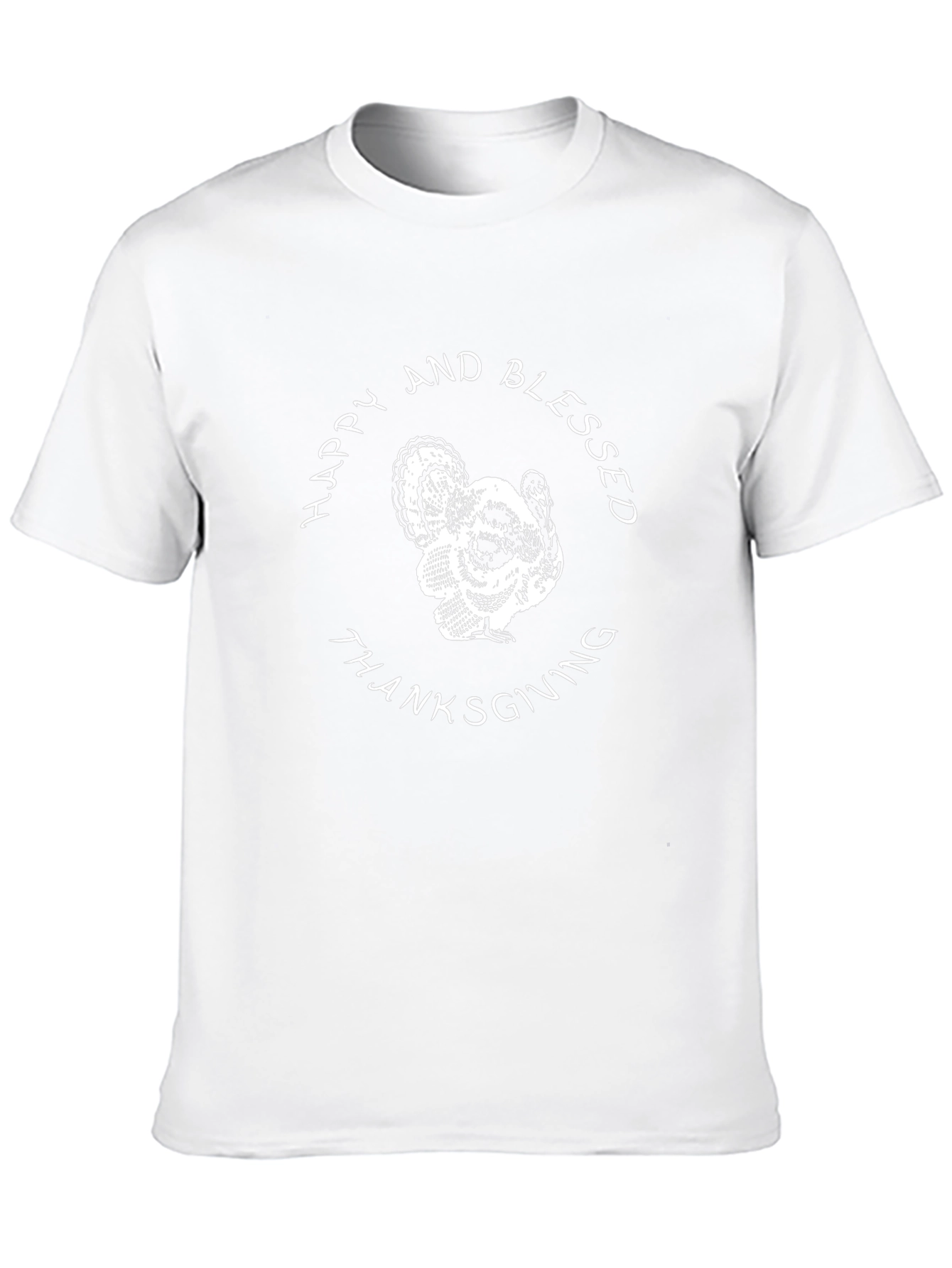 Happy and Blessed Thanksgiving Turkey T-Shirt