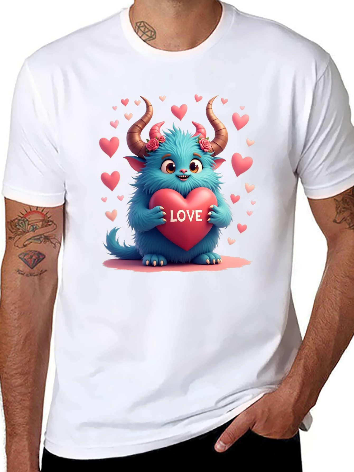 Monster Love T-Shirt - Valentines Day Special