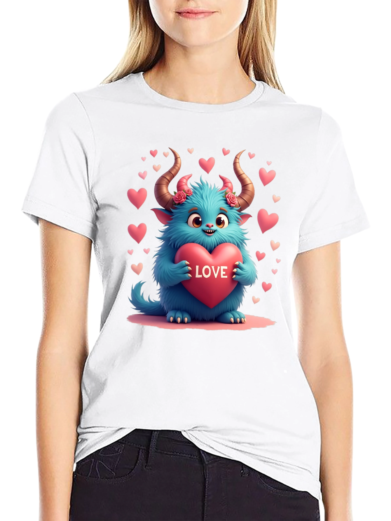 Monster Love T-Shirt - Valentines Day Special
