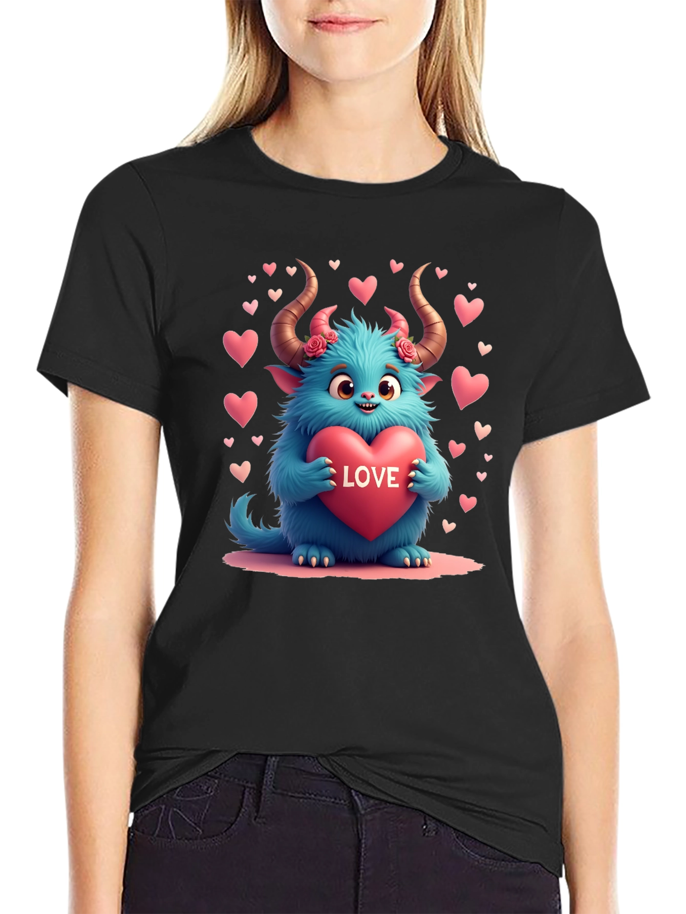 Monster Love T-Shirt - Valentines Day Special