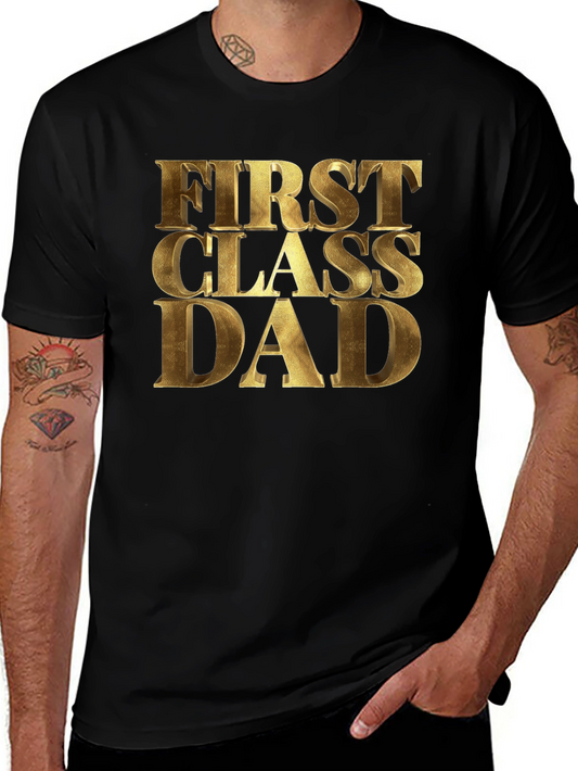 First Class Dad Graphic Tee