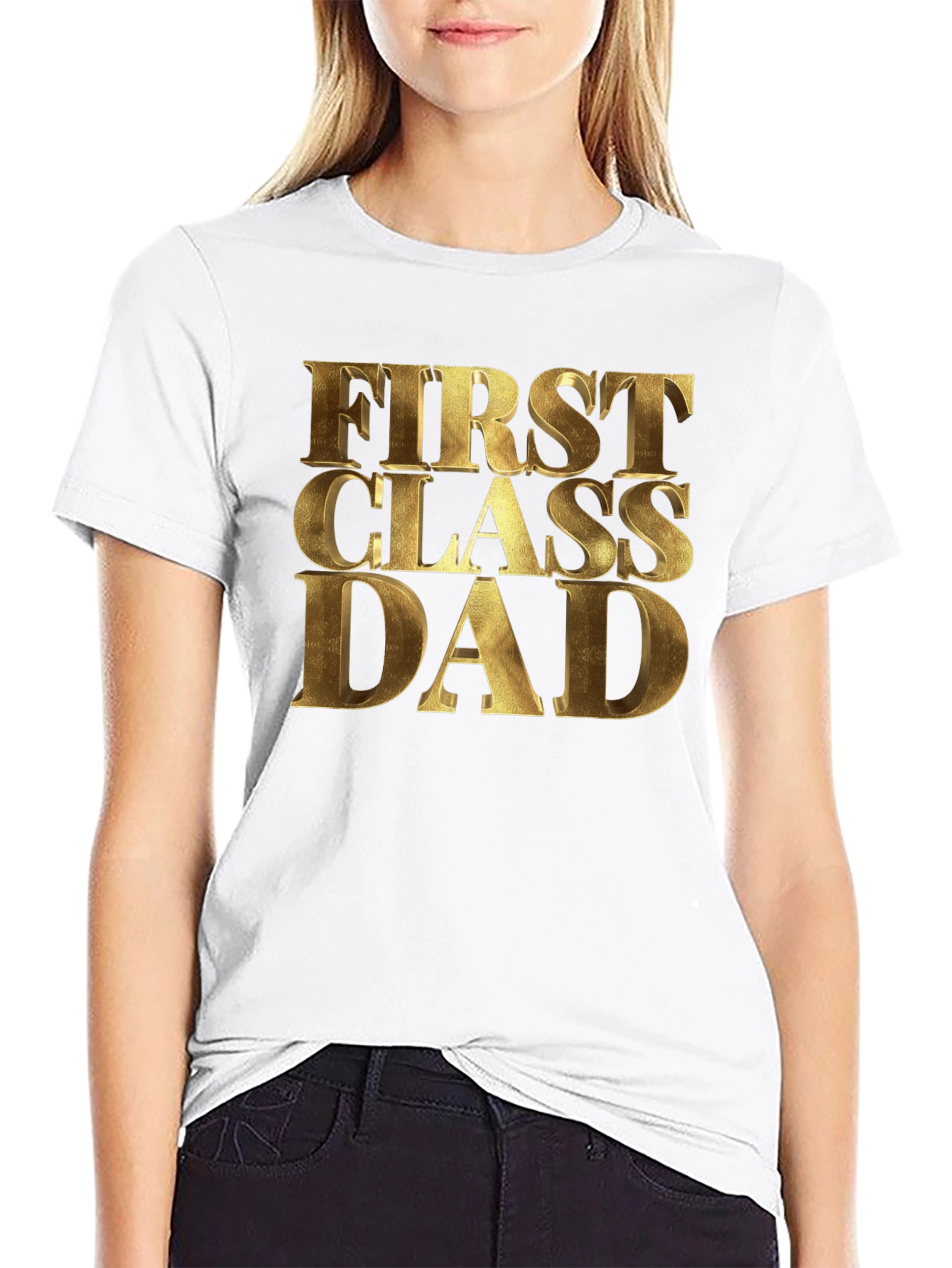 First Class Dad Graphic Tee