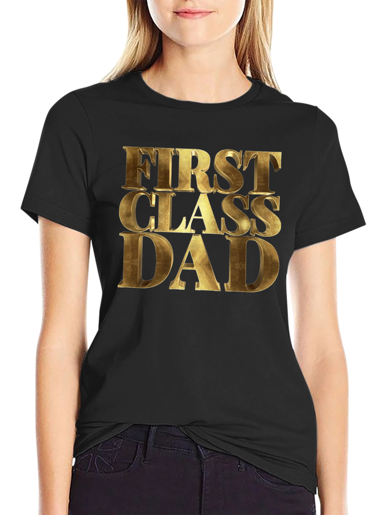 First Class Dad Graphic Tee