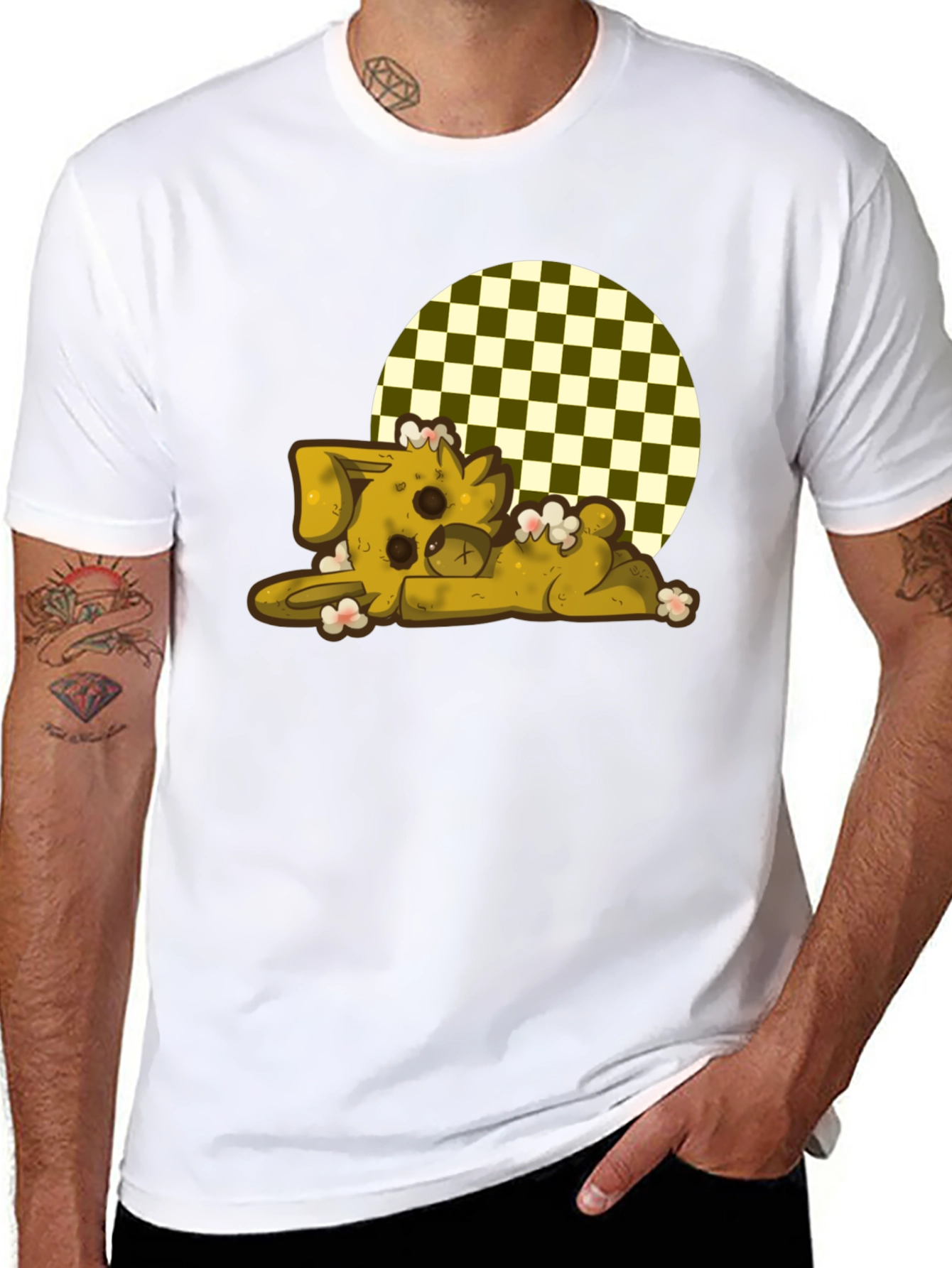 Stuffed Bunny Graphic Tee - Relaxed Fit