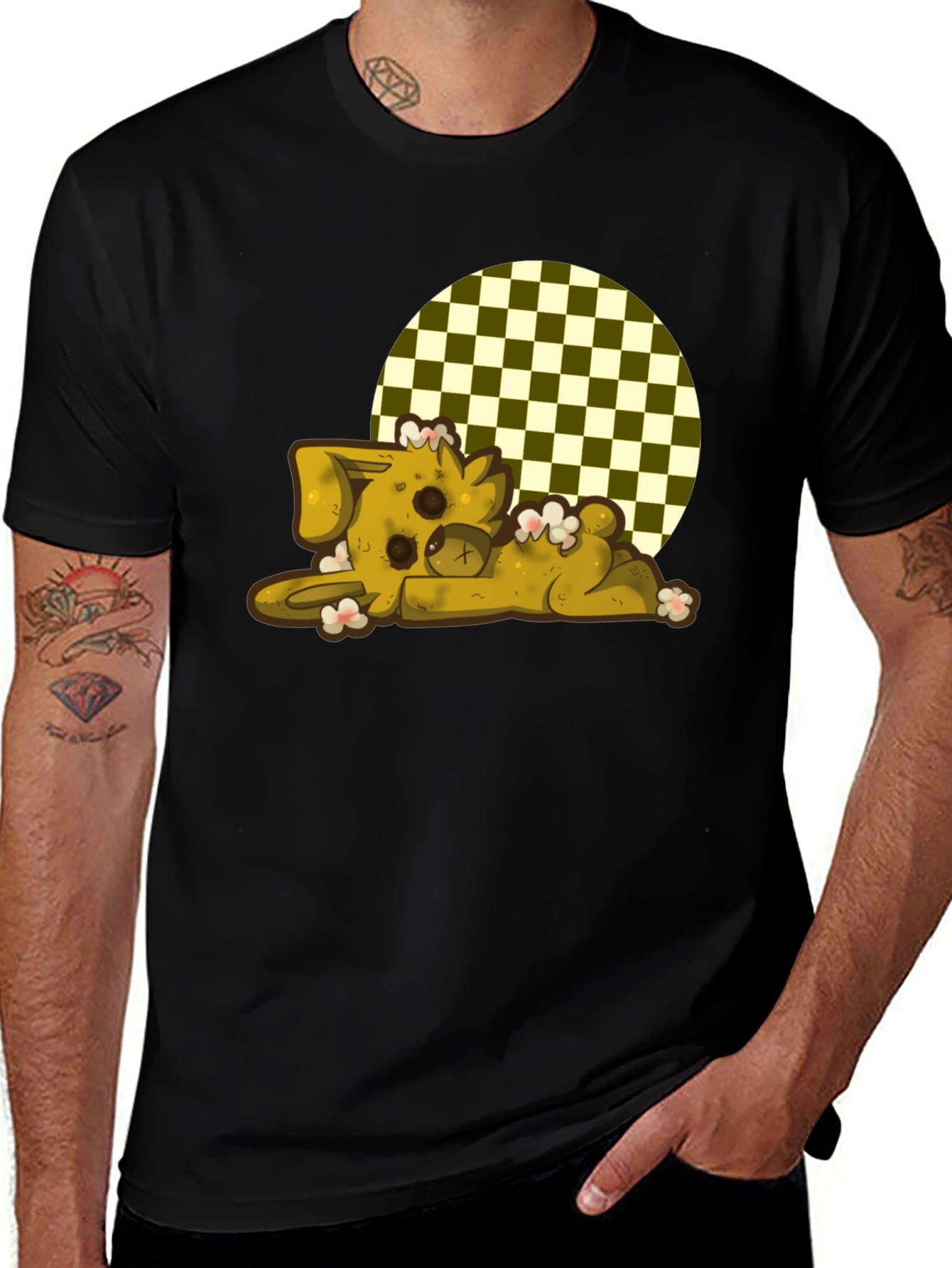 Stuffed Bunny Graphic Tee - Relaxed Fit