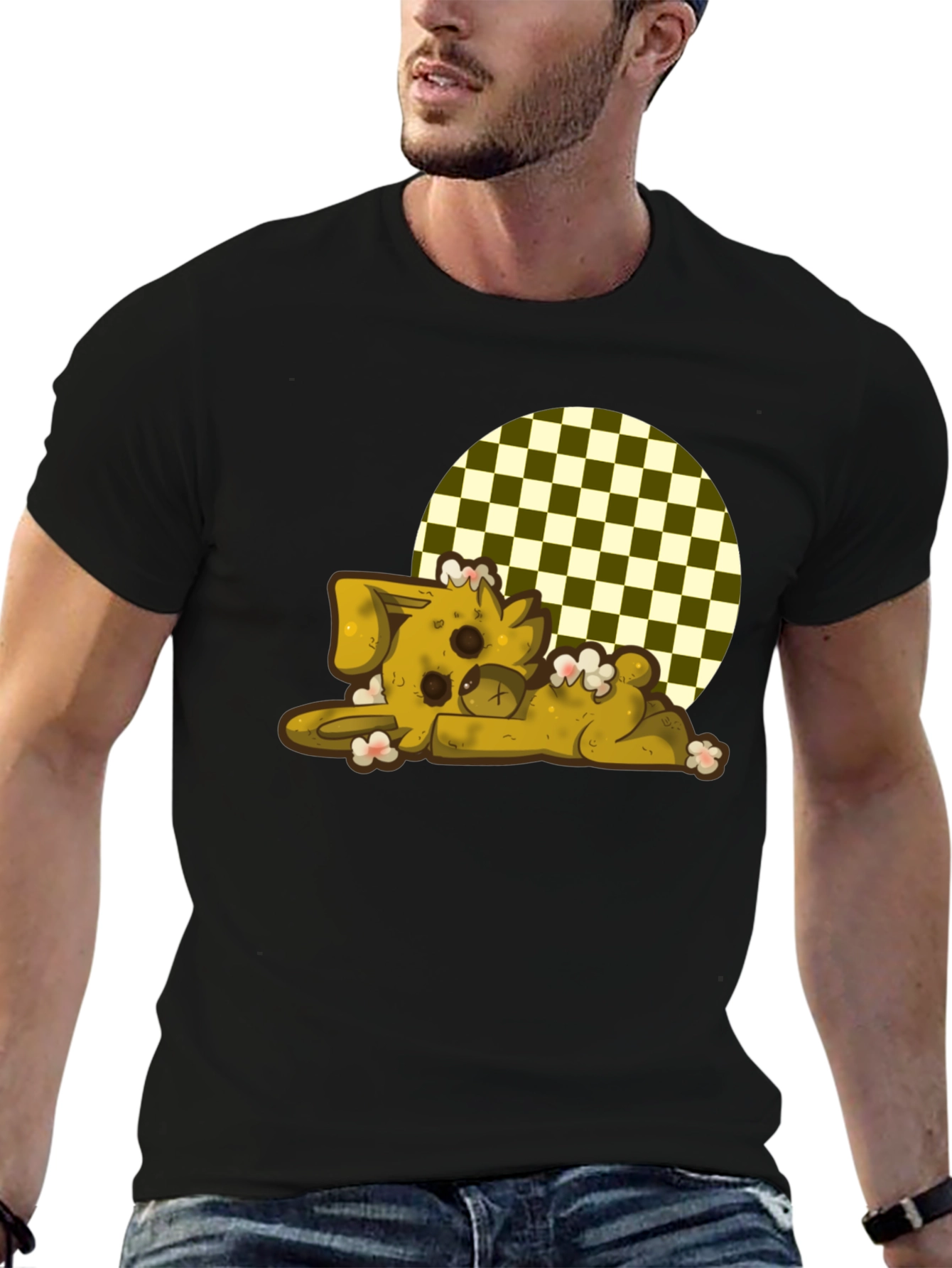 Stuffed Bunny Graphic Tee - Relaxed Fit
