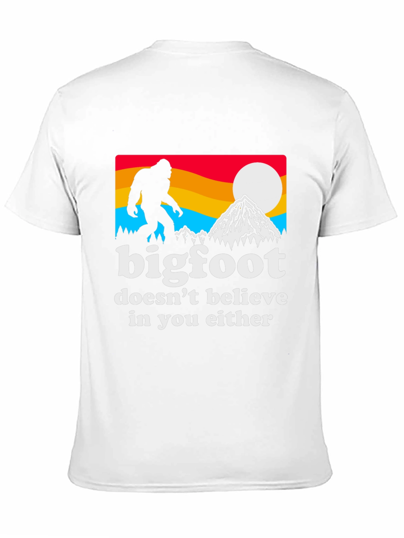Bigfoot Believer T-Shirt - Funny Graphic Tee