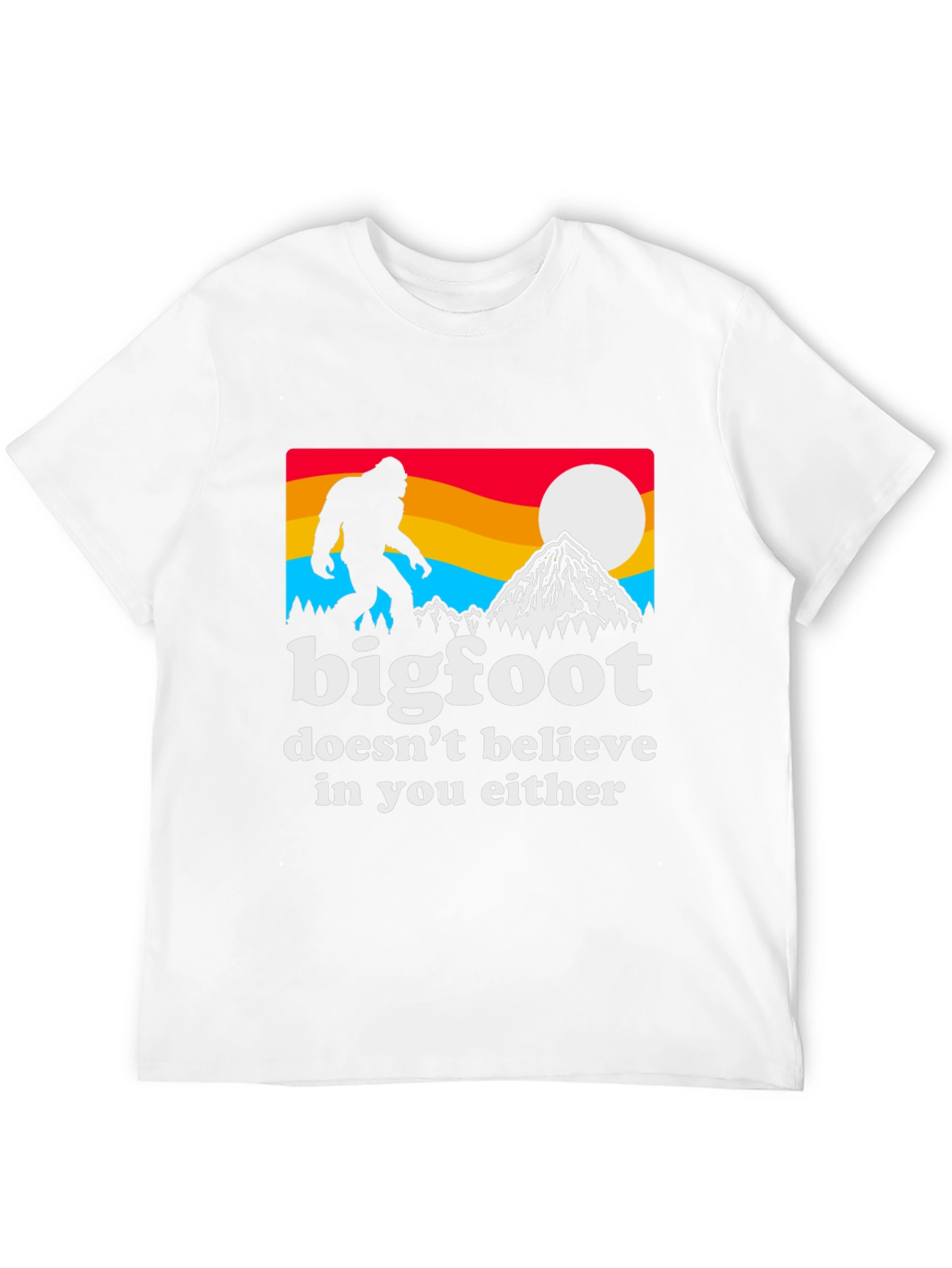 Bigfoot Believer T-Shirt - Funny Graphic Tee