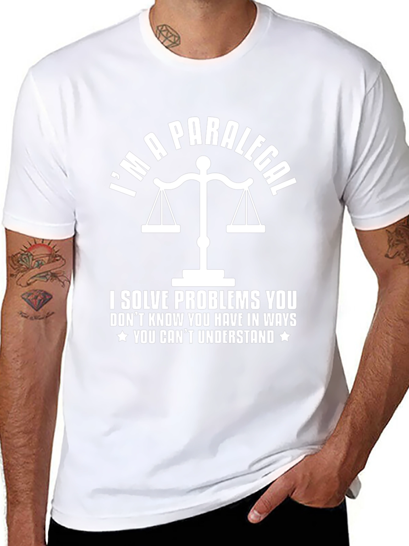 Im a Paralegal T-Shirt - Solve Problems