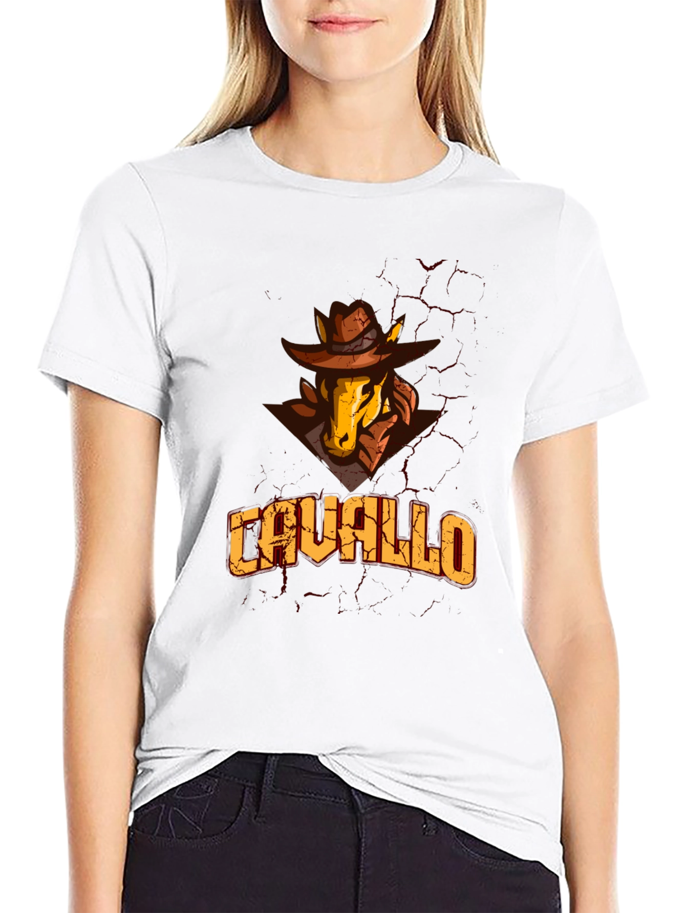 Cavallo Graphic Tee - Cowboy Horse T-Shirt