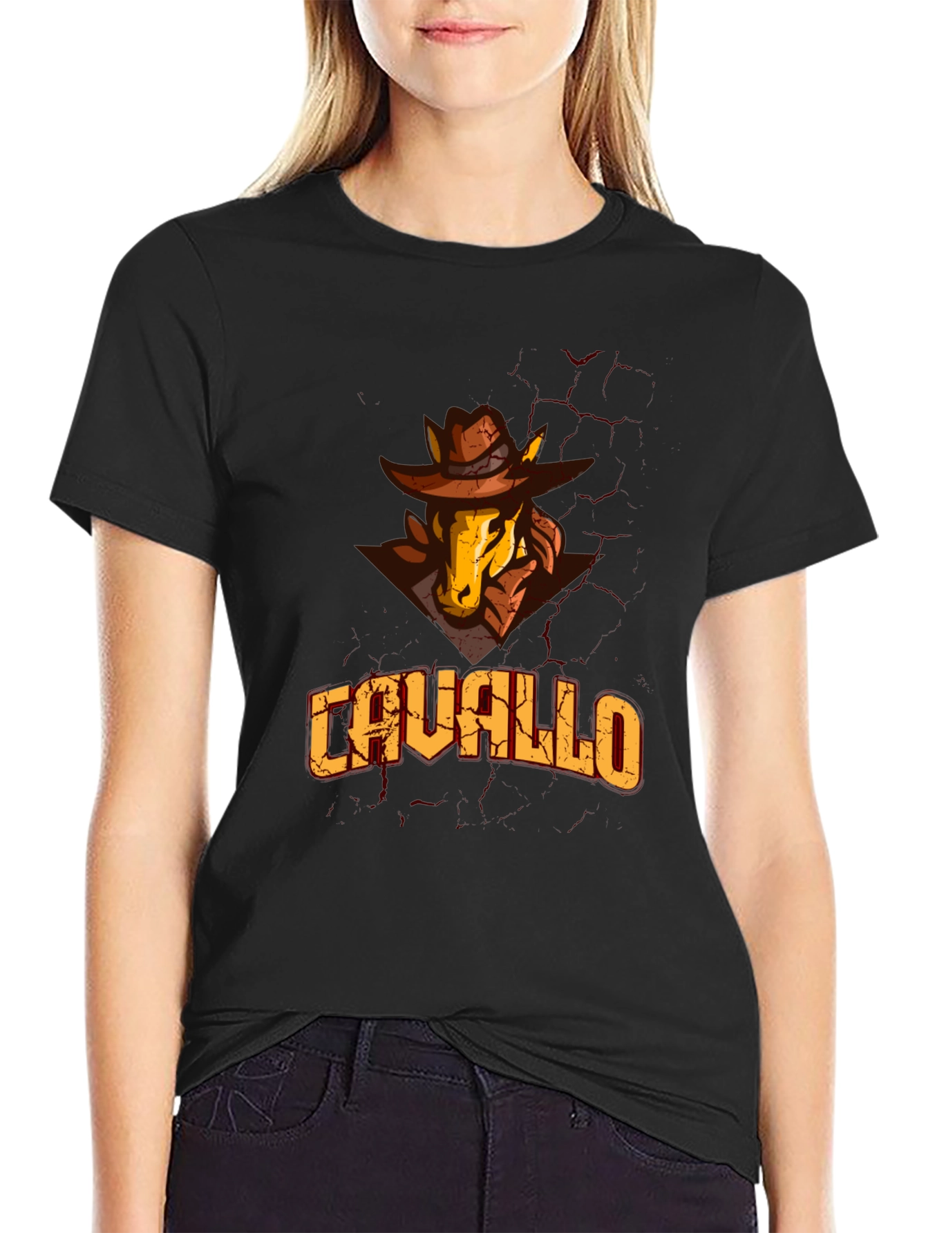 Cavallo Graphic Tee - Cowboy Horse T-Shirt