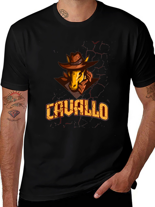 Cavallo Graphic Tee - Cowboy Horse T-Shirt