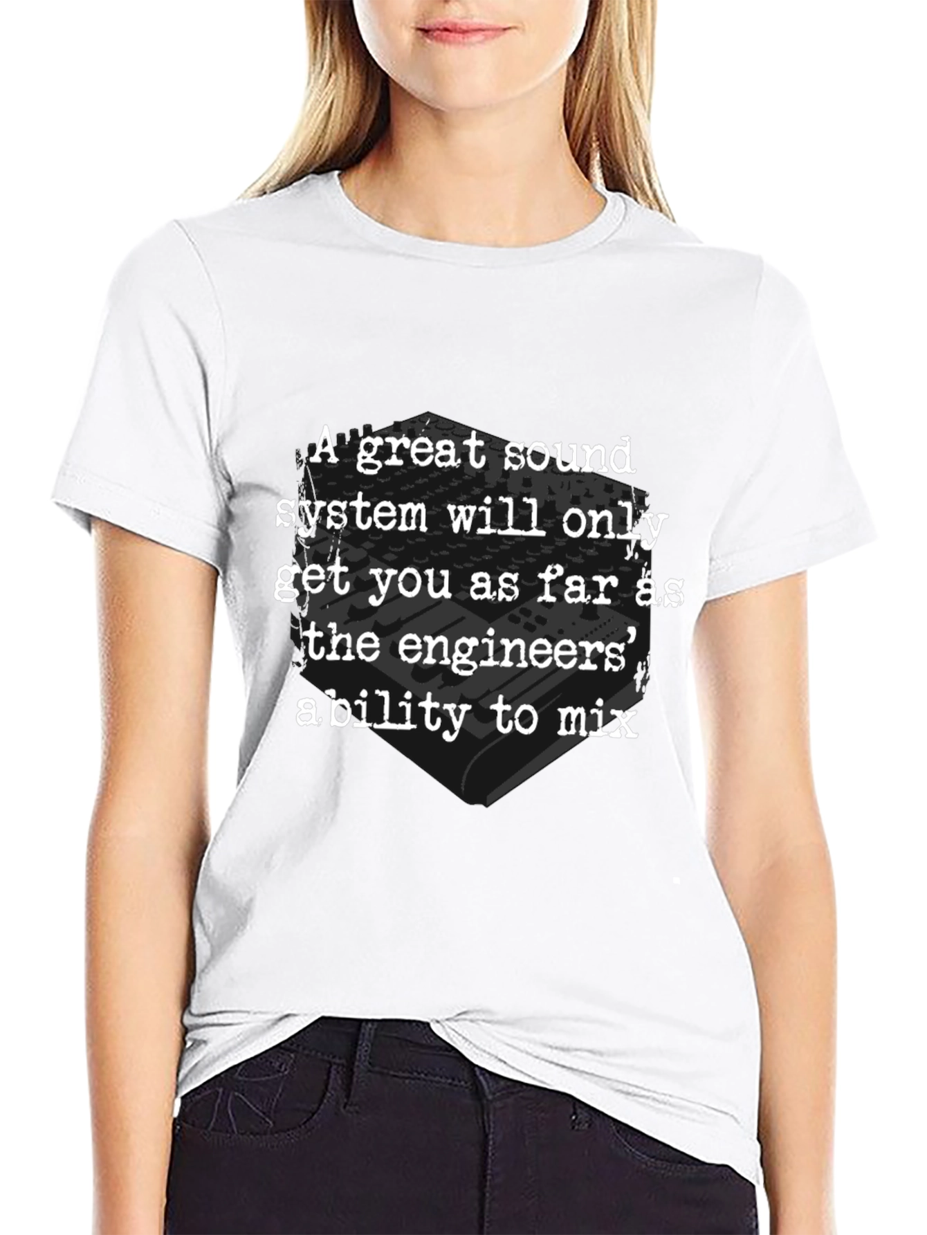 Sound Engineer T-Shirt - Audio Mixing Funny Tee