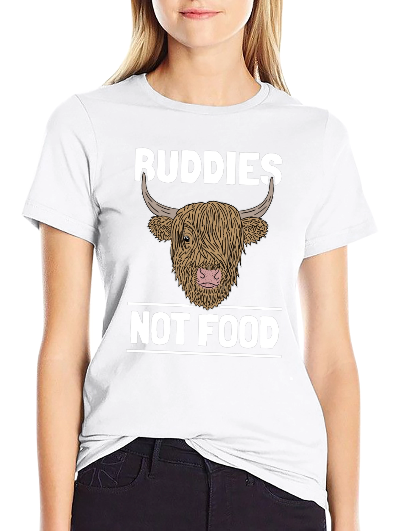 Buddies Not Food Graphic Tee
