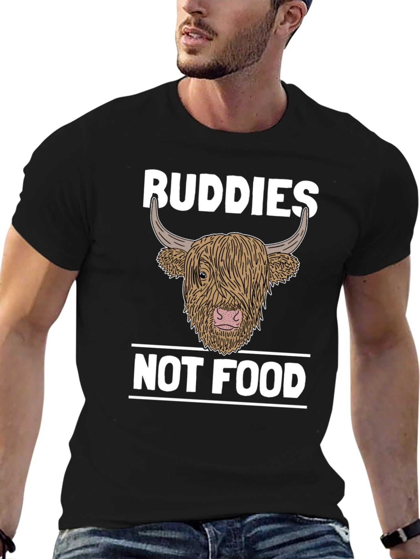 Buddies Not Food Graphic Tee
