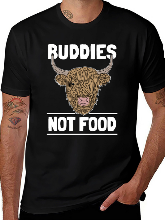 Buddies Not Food Graphic Tee