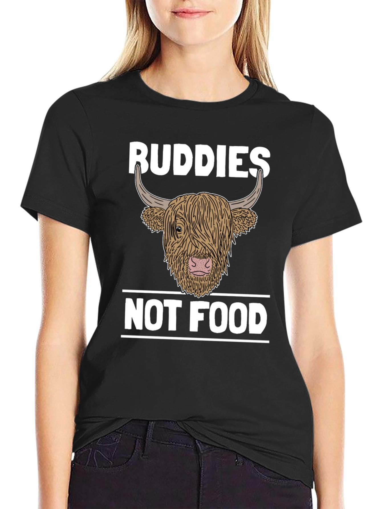 Buddies Not Food Graphic Tee