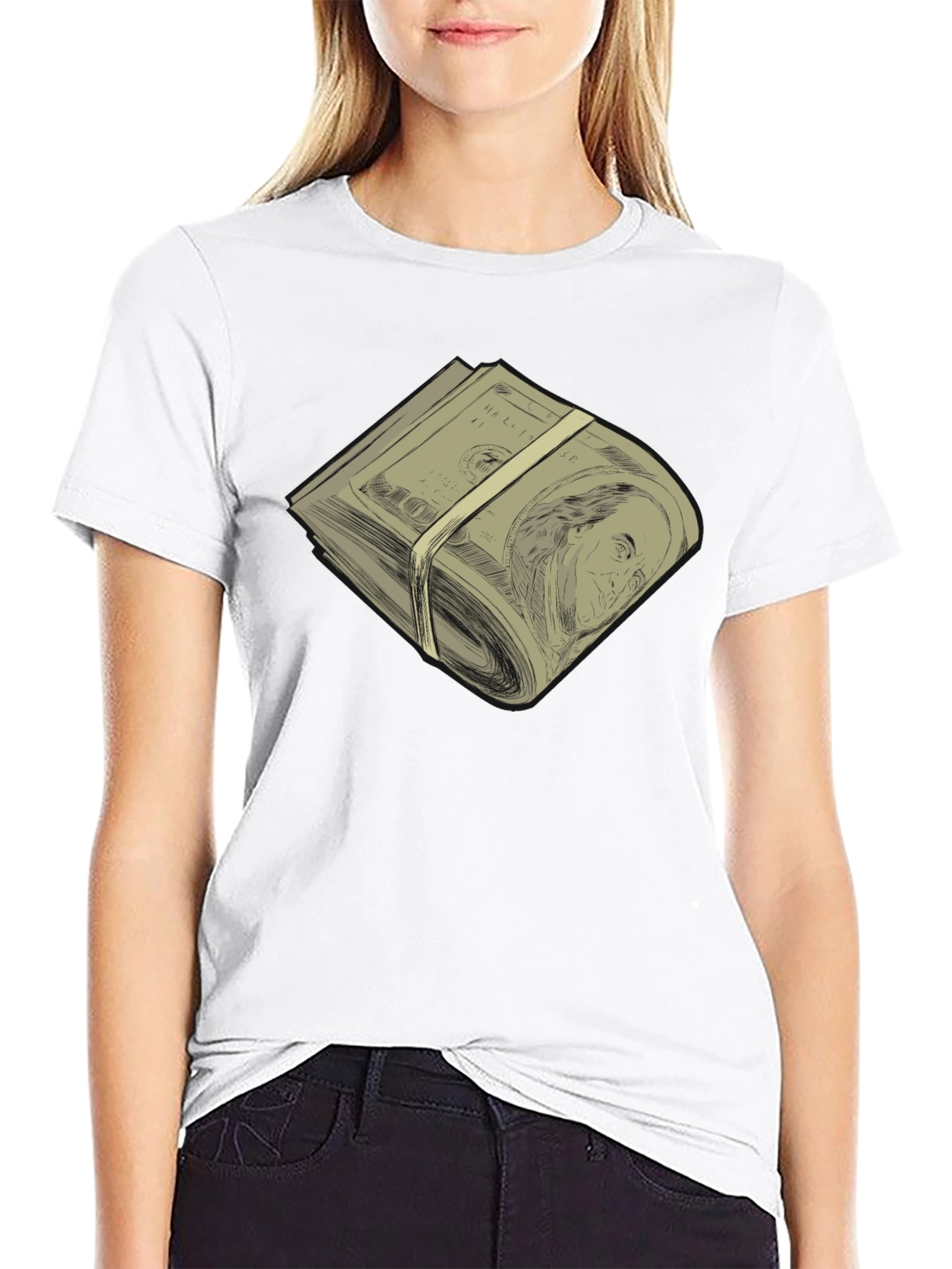 Cash Money Black T-Shirt - Stylish Design