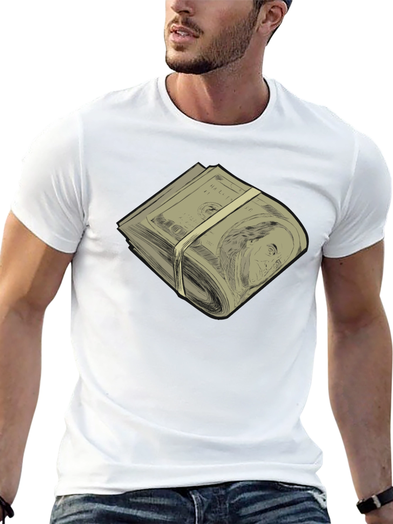 Cash Money Black T-Shirt - Stylish Design