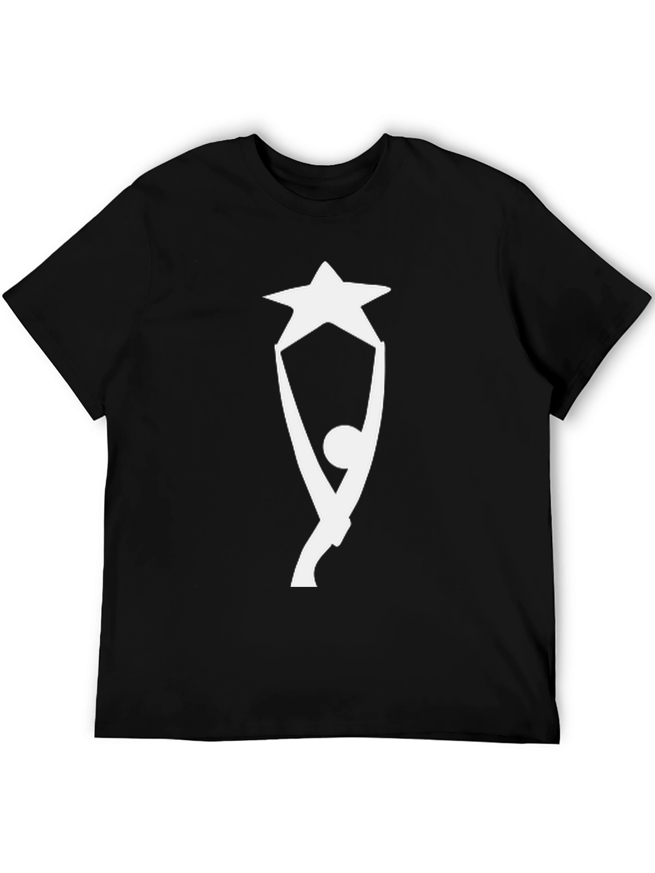 Star Trophy Graphic Black T-Shirt